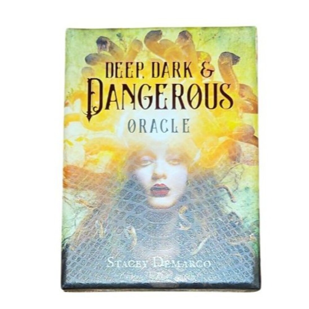 Deep Dark Dangerous Oracle Cards Stacey Demarco 44 Card Deck Guidebook Open Box